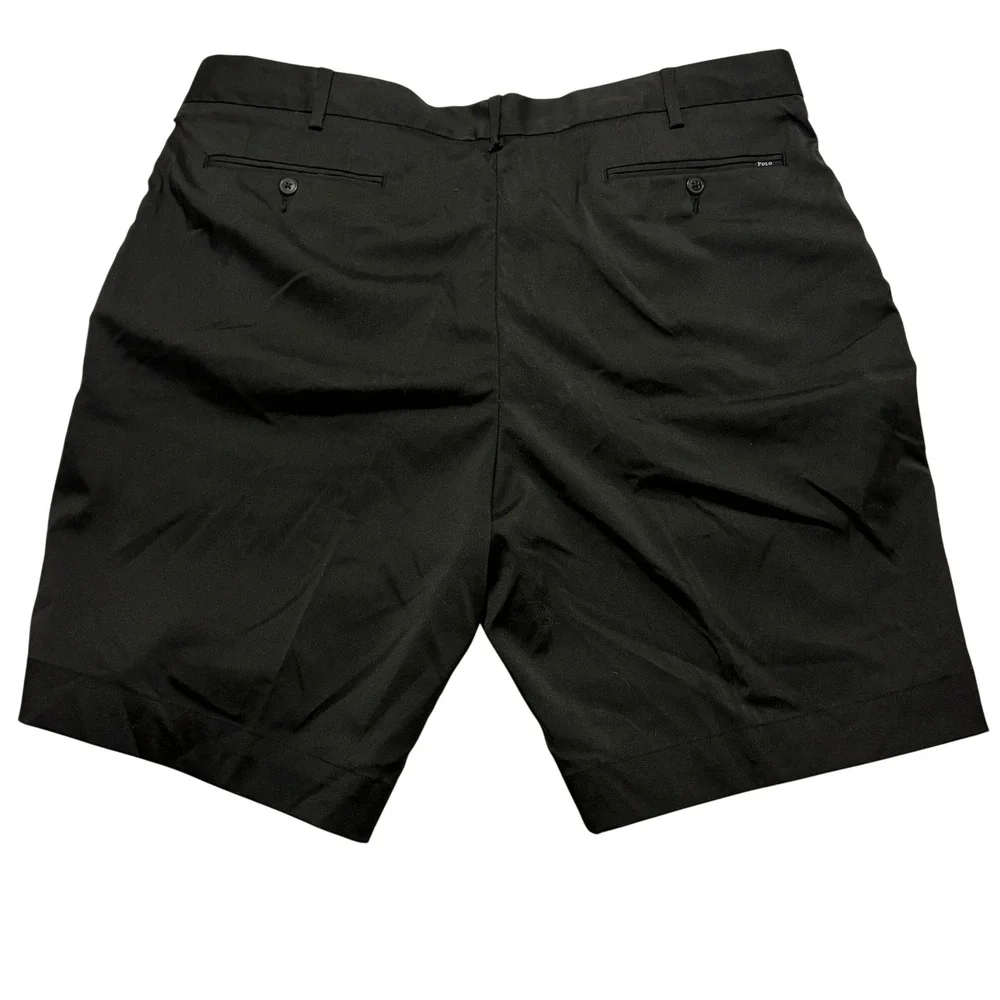 Polo Ralph Lauren Mens Performance Stretch Classic Fit Shorts Black 40 NWT